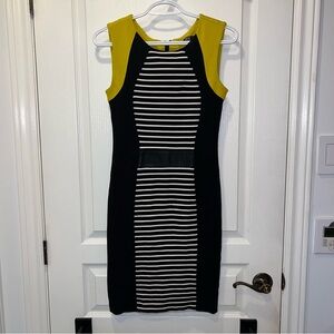 BEDO black & yellow dress